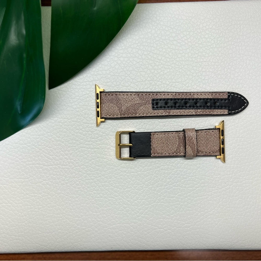 New Classic Logo Watch Band (Brown)